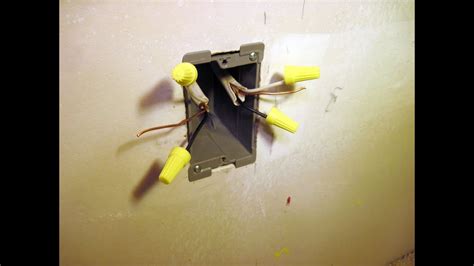 can.you put electrical boxes in ceiling|electrical box for existing drywall.